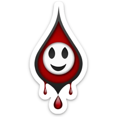 Minimalist emoji-style sticker of a gothic paper with “your soul” in blackletter, desaturated blood drop as signature, grayscale ink and parchment texture



 sticker