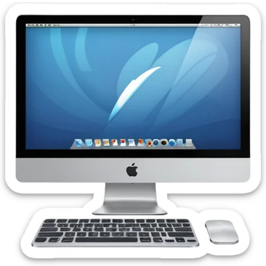 iMac sticker