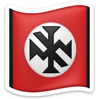 Nazi almayası sticker