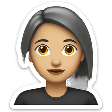 mujer asesora sticker