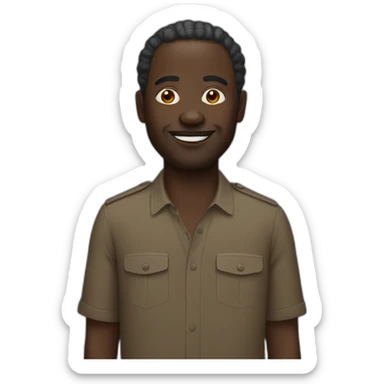 ghanaian man sticker