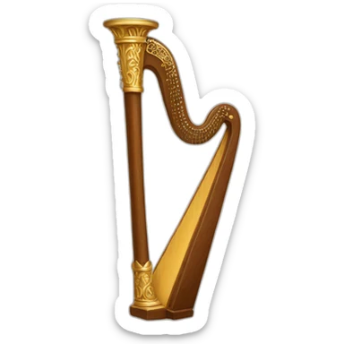 Harpe sticker
