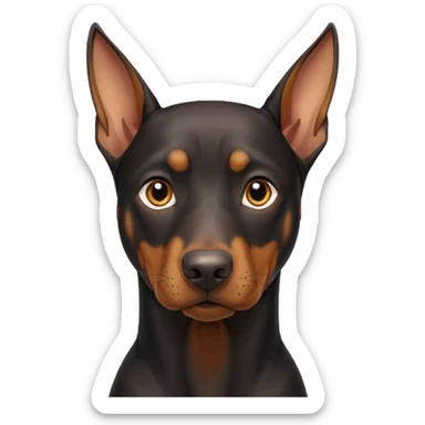 doberman sticker