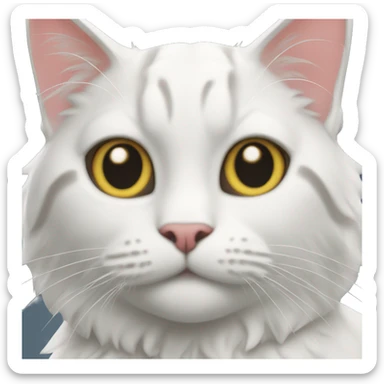 Selkirk reks cat sticker