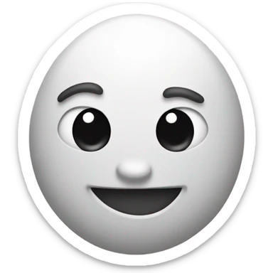 Emoji with sticking tongue out and feet  sticker