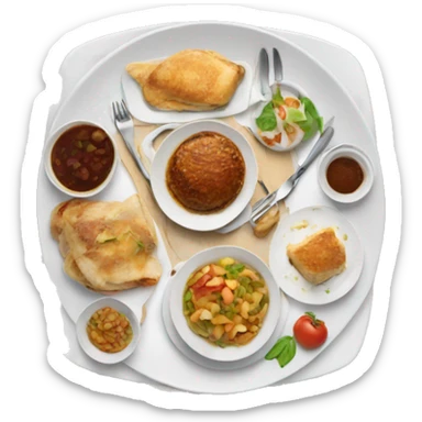 Dinner night sticker