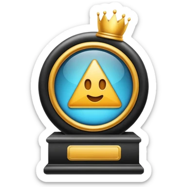 featuring achievements, films, and 100 views, in a style achievement sticker
