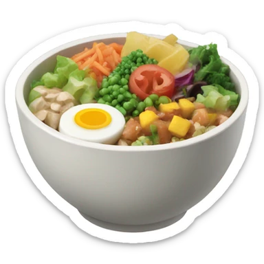 Poke Bowl sticker