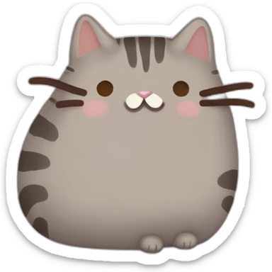 pusheen cat sticker