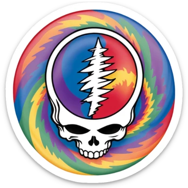grateful dead sticker