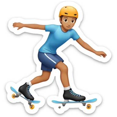 Patinaje  sticker