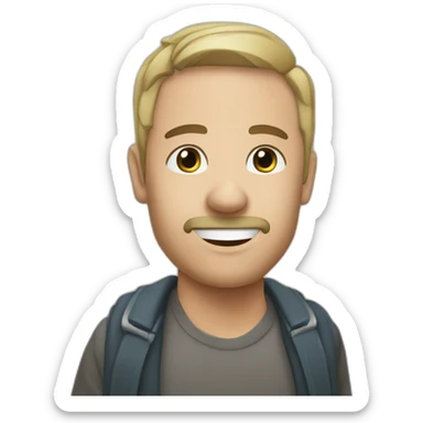 cip centro de inglés personalizado sticker