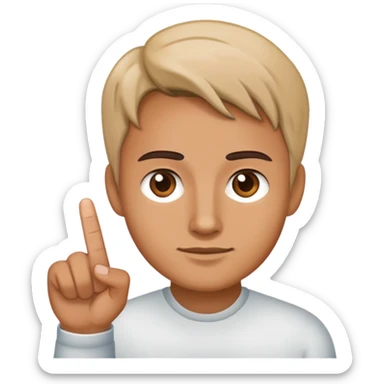 Finger in Virginia  sticker