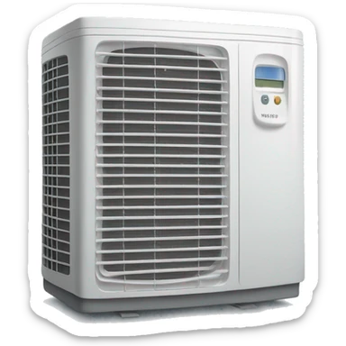 air conditioner  sticker