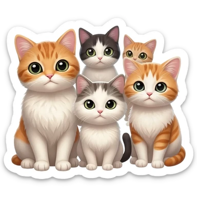 котик пак sticker