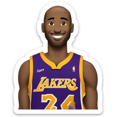 Kobe basketteur  sticker