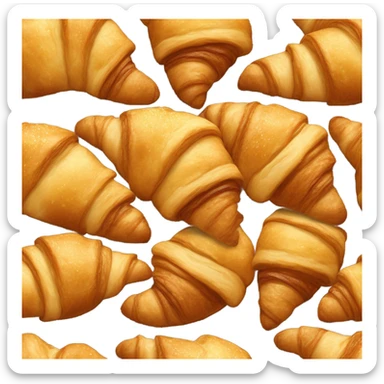 Croissant sticker