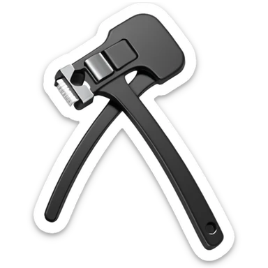 Cable tie nylon sticker