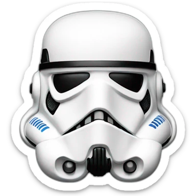 Storm trooper sticker