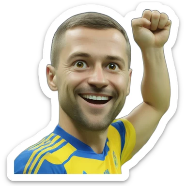 ukraine win sticker