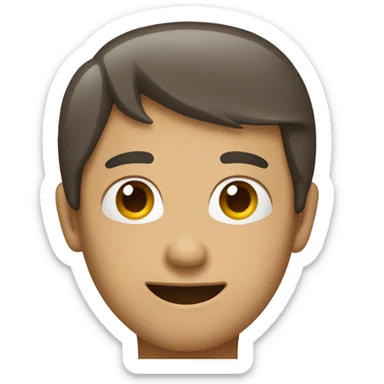 number 60 emoji in the style of the number 100 emoji sticker