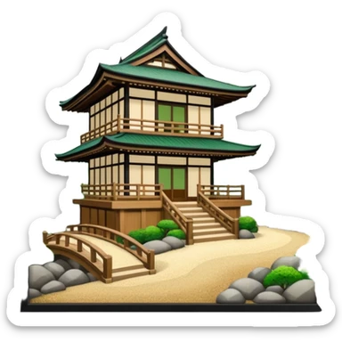 Japanese Garden Hotel sticker