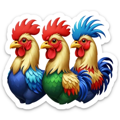 Rooster Squad sticker
