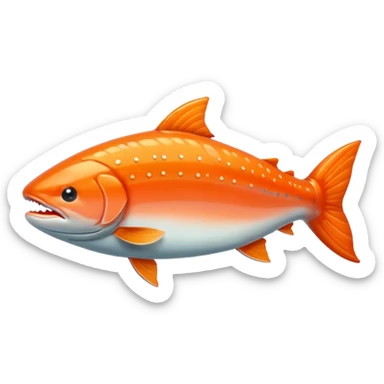 fish salmon sticker