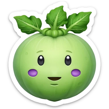 kohlerabi sticker