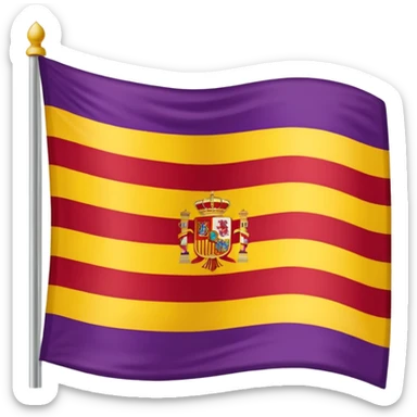 Bandera republicana española sticker