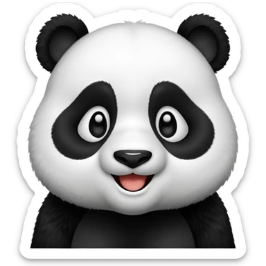 Po from the Kung Fu Panda movie sticker