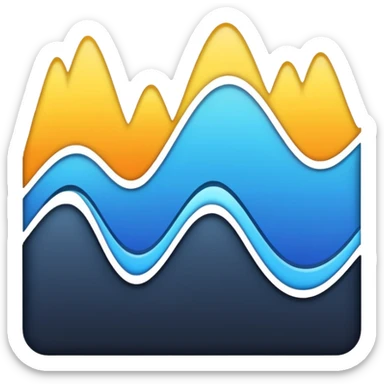 waveform sticker