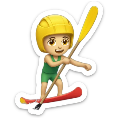 Canoë slalom sticker