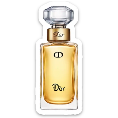 Dior cologne sticker
