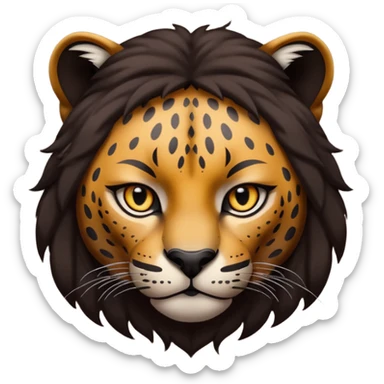 jaguar human sticker