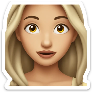 Bella from beauty and beast sticker