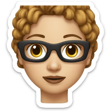 Alyssa Milano disguised as a boxer sticker