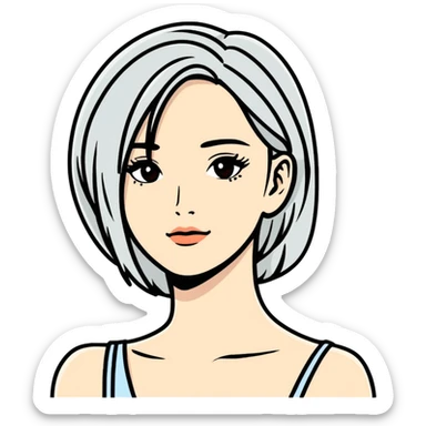 Actress sticker