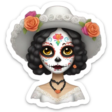 catrina sticker