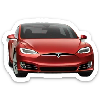 tesla sticker