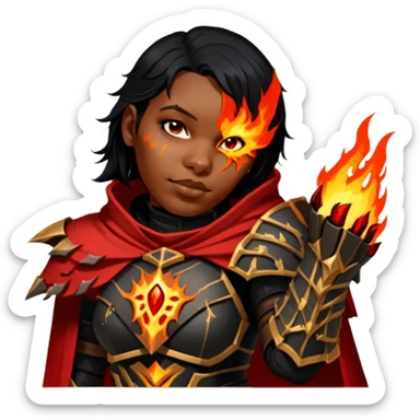 Volcanic Warlock sticker