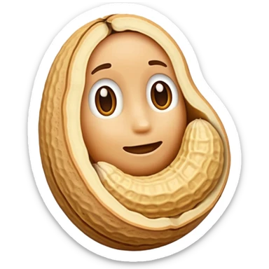 peanut sticker