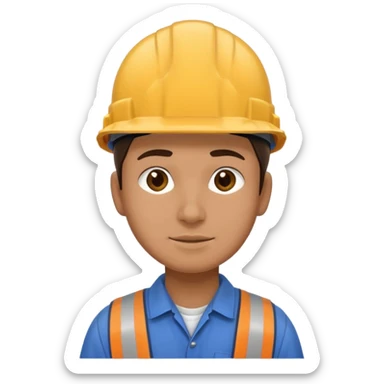 factory worker sticker