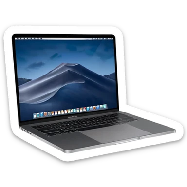 MacBook m4 pro max black 16 inch sticker