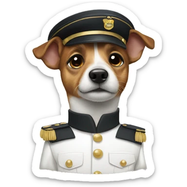 Jack Russel uniform sticker