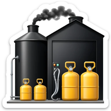 fuel warehouses sticker