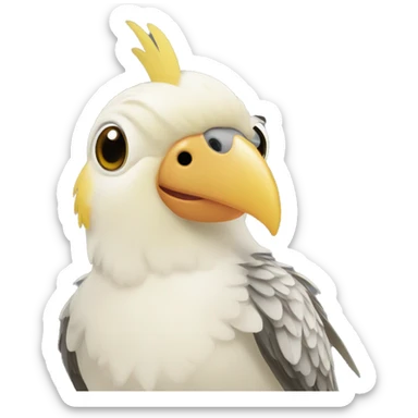 Cockatiels sticker