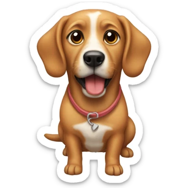 Perrito salchicha  sticker