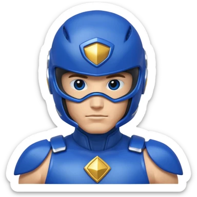 Blue power ranger sticker