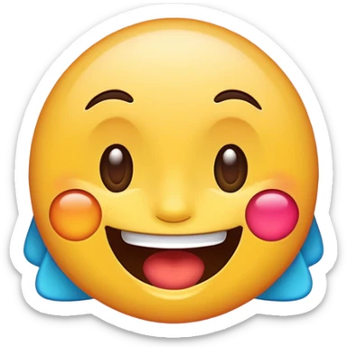 Happy accident  sticker